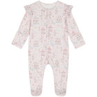 Baby Girls Pink Carousel Babygrow Set, 1, hi-res